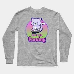 Can't Talk, Gaming Purple Long Sleeve T-Shirt